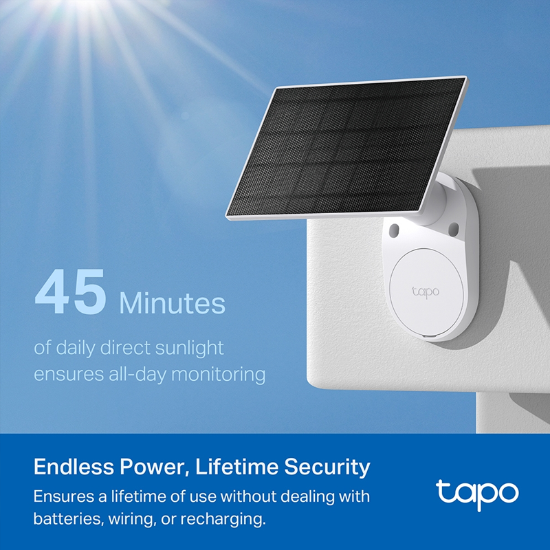 TP-Link Tapo Solar-Powered Security Camera Kit