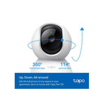 TP-Link Tapo TC70 1080P Pan / Tilt Home Security Wi-Fi Camera