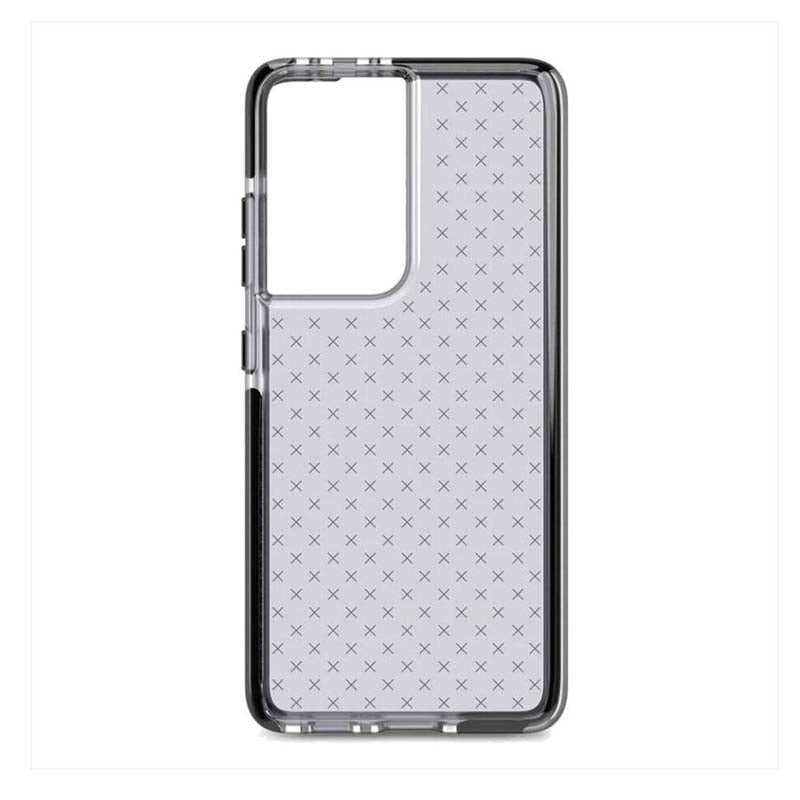 Tech21 EvoCheck Case for Samsung Galaxy S21 Ultra - Smokey Black - Black