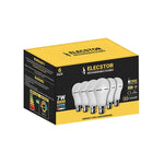 Elecstor 7W B22 Rechargeable & Dimmable Globe 1200mah A60 (6 Pack) - White