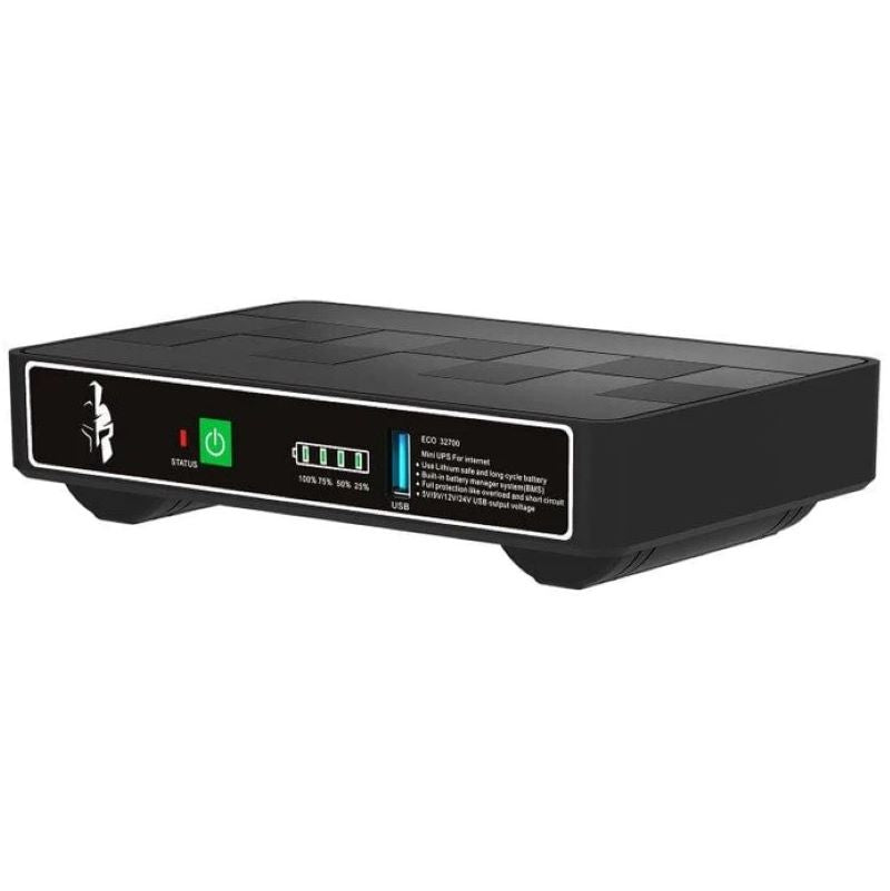 Titan Elecstor - Eco 18W / 12000mAh / 38WH Mini UPS - Black