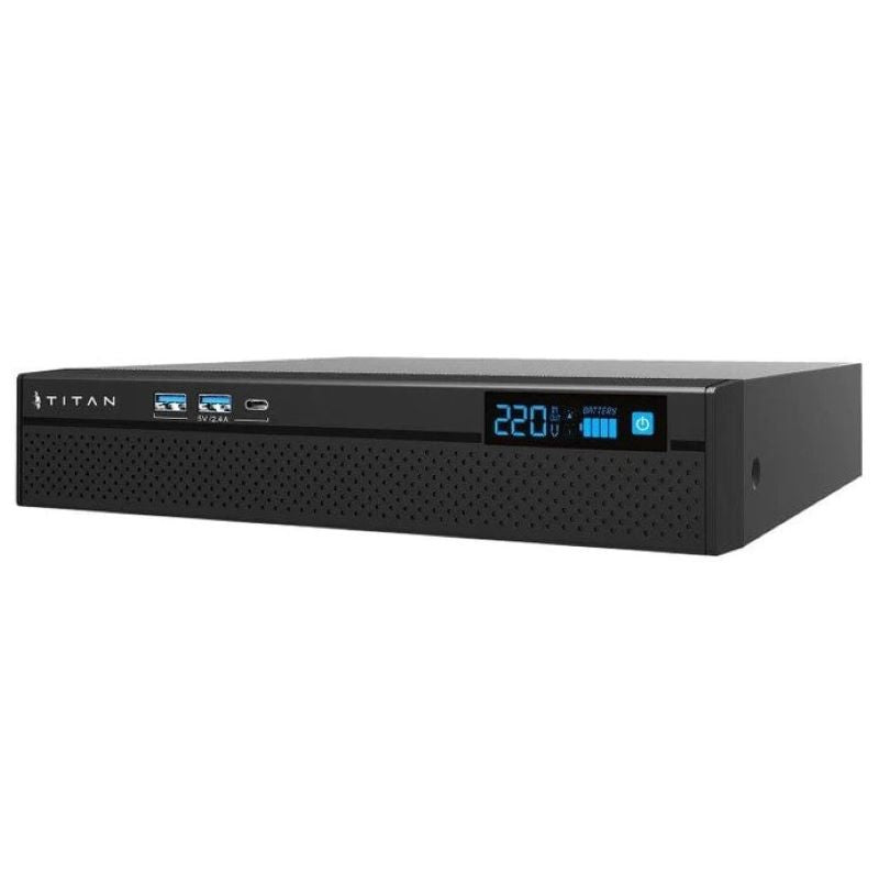Titan Elecstor - NPS 100W / 24000mAh / 75WH Mini UPS - Black
