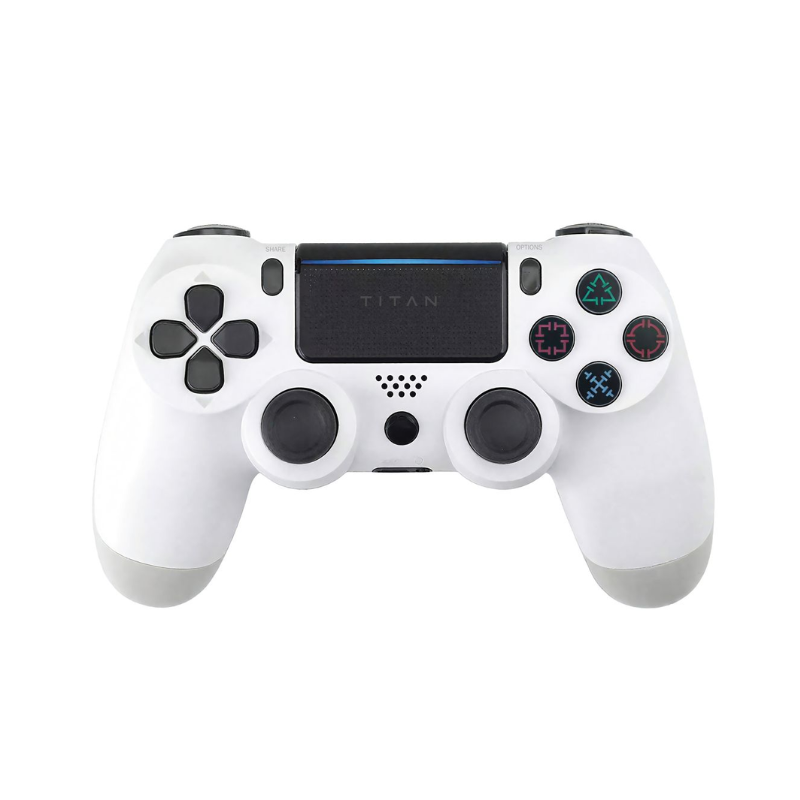 Titan Wireless BT Gaming Controller - Console White - White