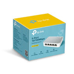 TP-Link 5 Port 10/100 Mbps Desktop Switch - White
