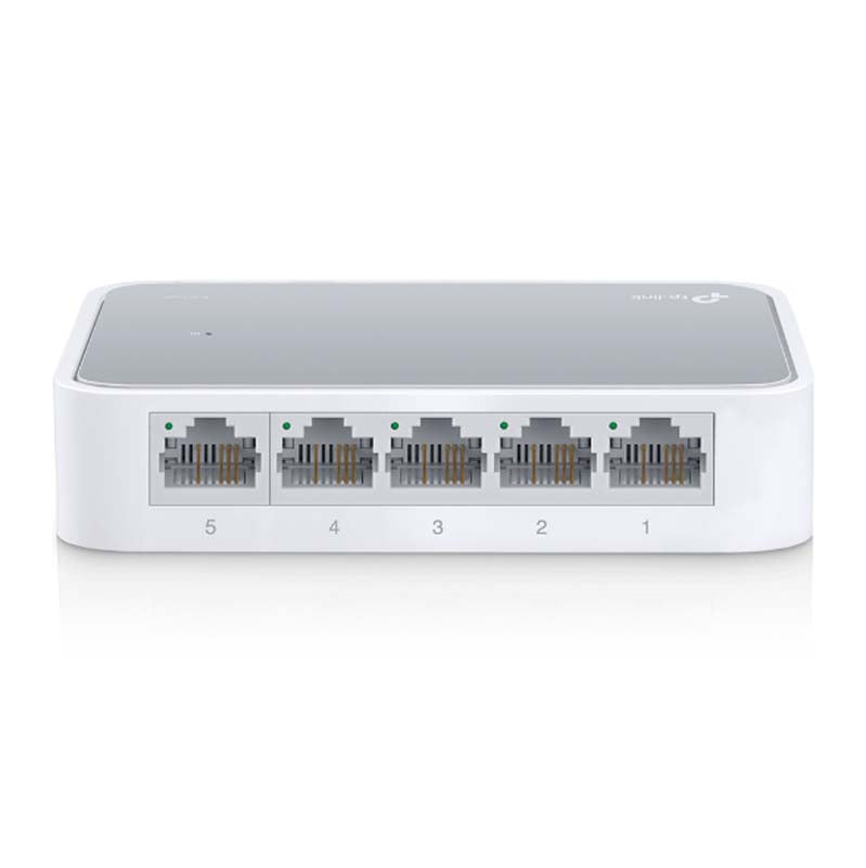 TP-Link 5 Port 10/100 Mbps Desktop Switch - White