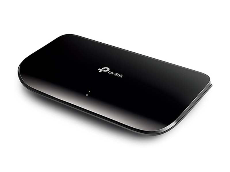TP-Link 8 Port Gigabit Desktop Switch - Black