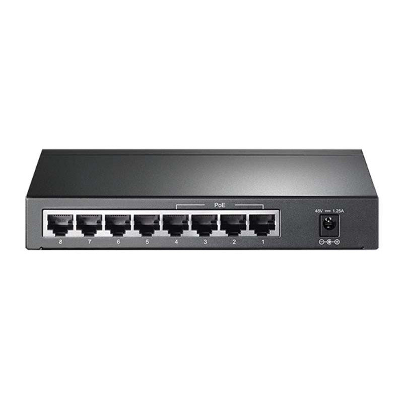TP-Link 8 Port Gigabit Desktop PoE Switch - Grey