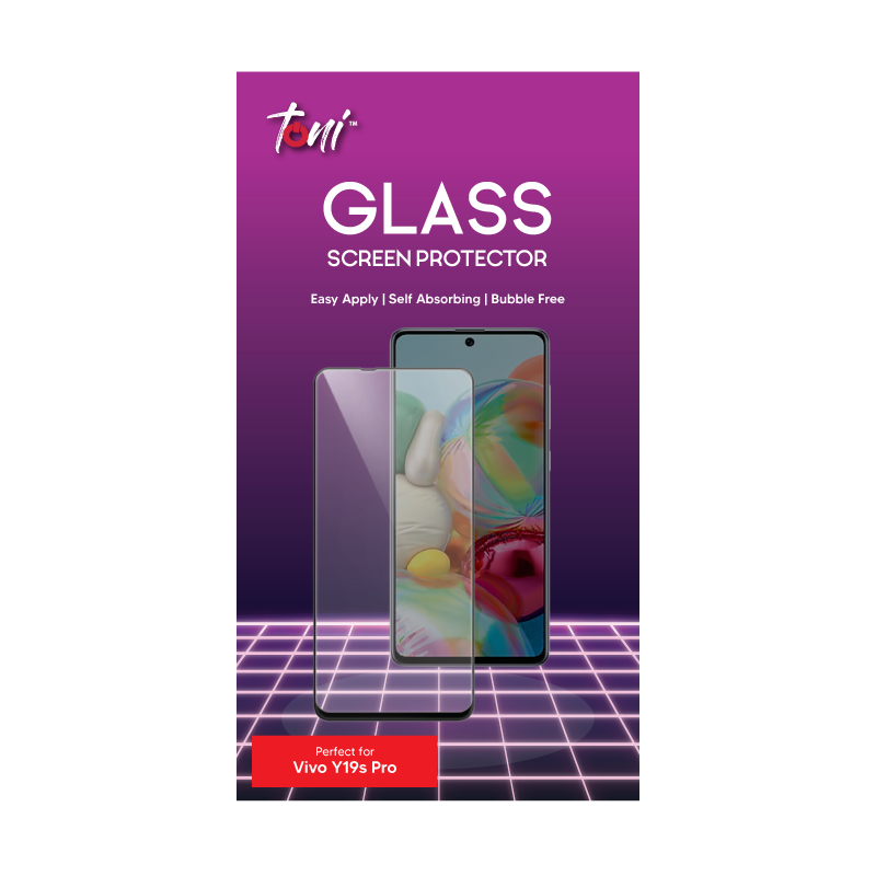 Toni Glass Vivo Y19S Pro Tempered Glass Screen Protector