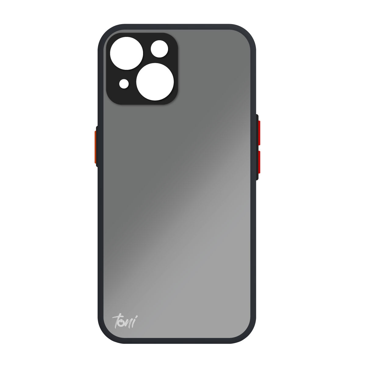 Toni Hybrid Merge Case Apple iPhone 14 Plus - Smokey Black