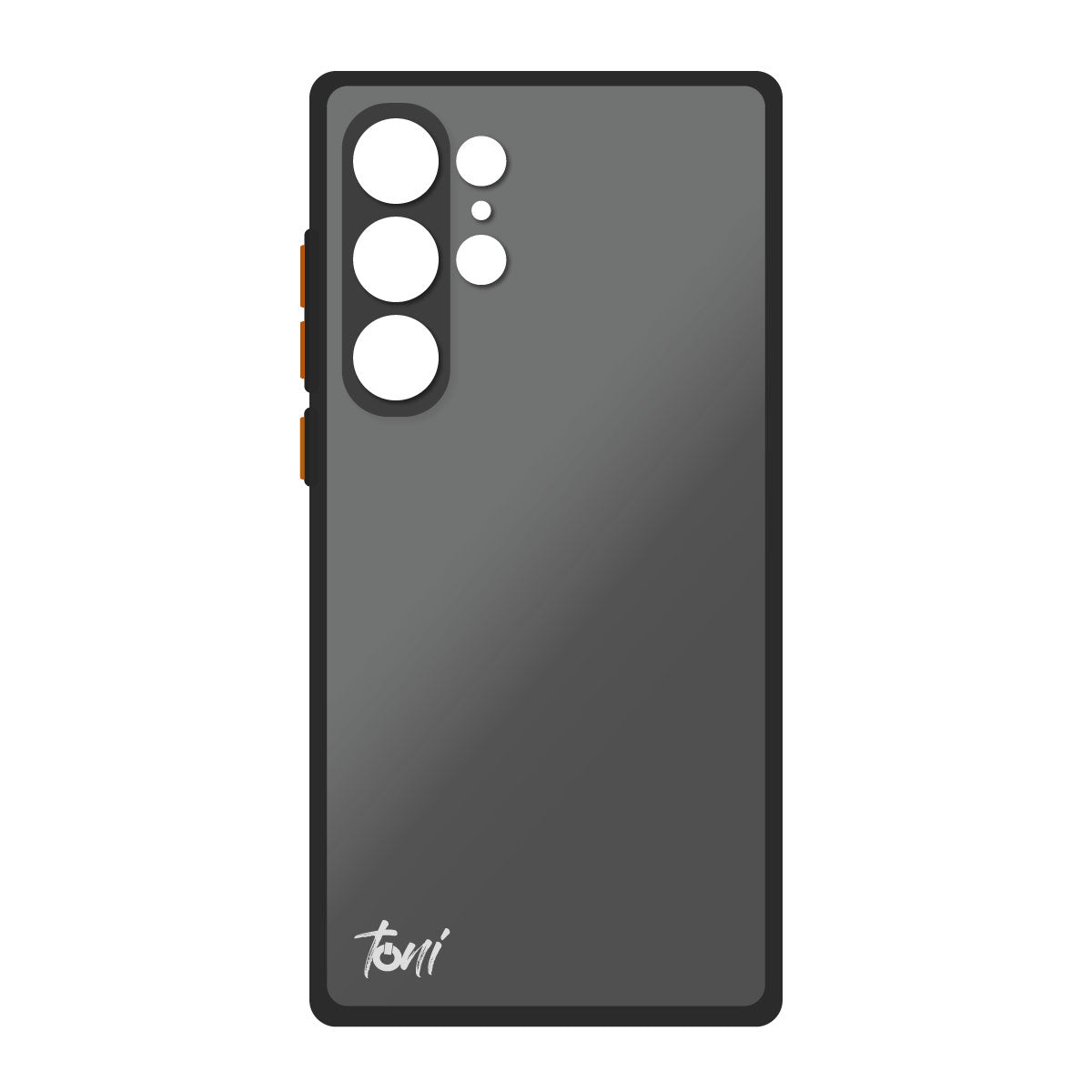 Toni Hybrid Merge Case Samsung S23 Ultra - Smokey Black