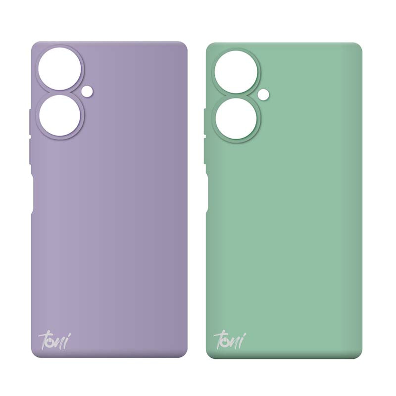 Toni Twin Silicone Case Huawei Nova 11i - Violet / Turquoise