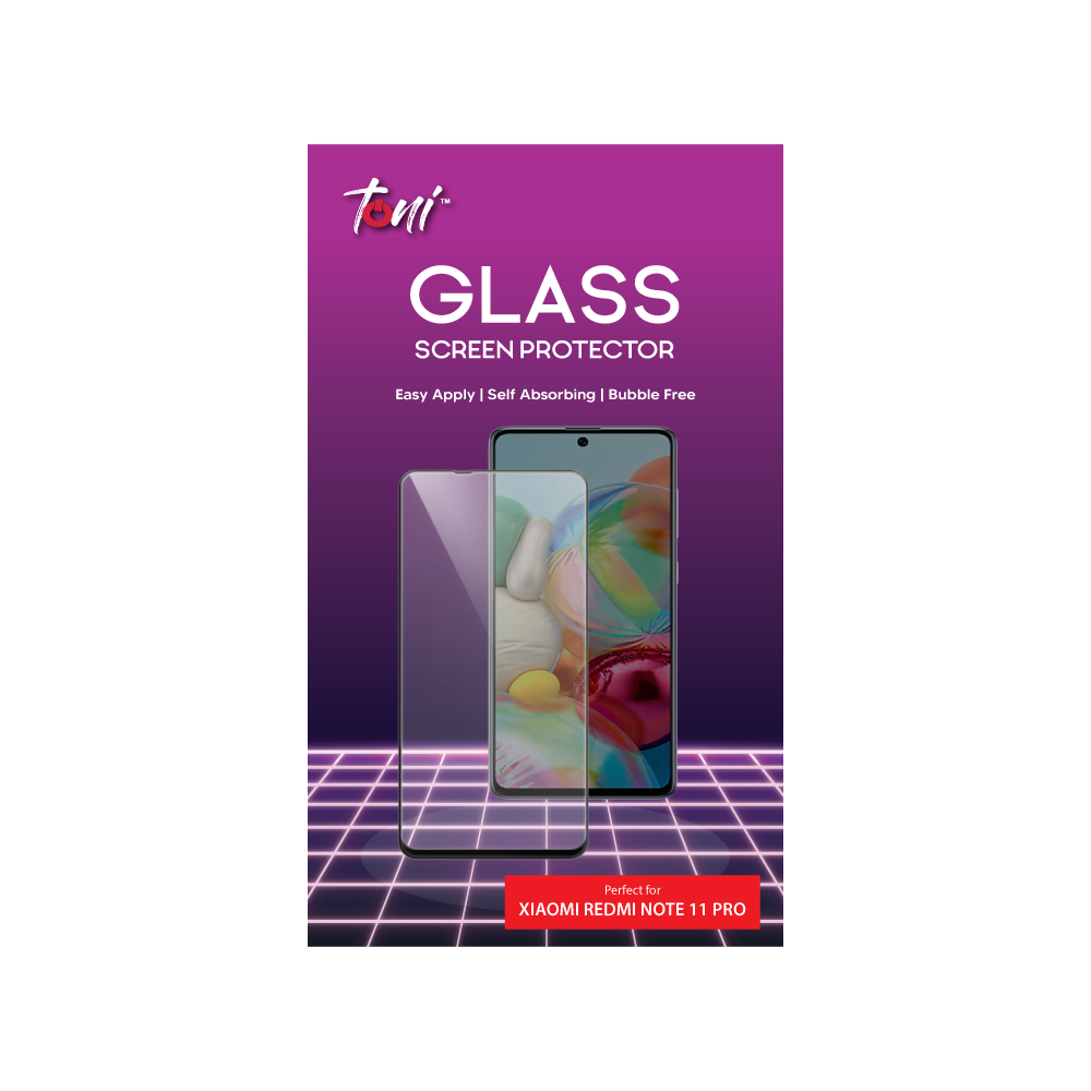 Toni Glass Xiaomi Redmi Note 11 Pro Screen Protector - Clear