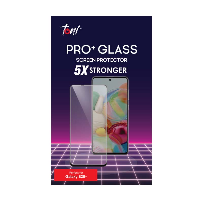 Toni Pro+ Glass Samsung Galaxy S25 Plus Screen Protector - Clear