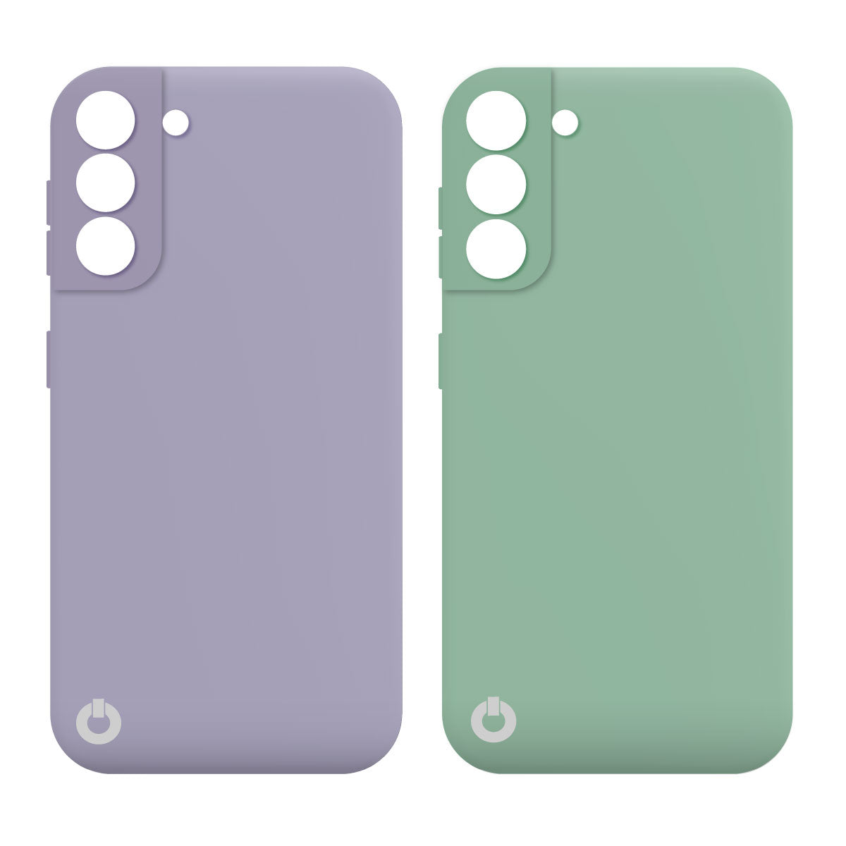 Toni Twin Silicone Case Samsung Galaxy S21 Plus 5G - Violet/Turquoise
