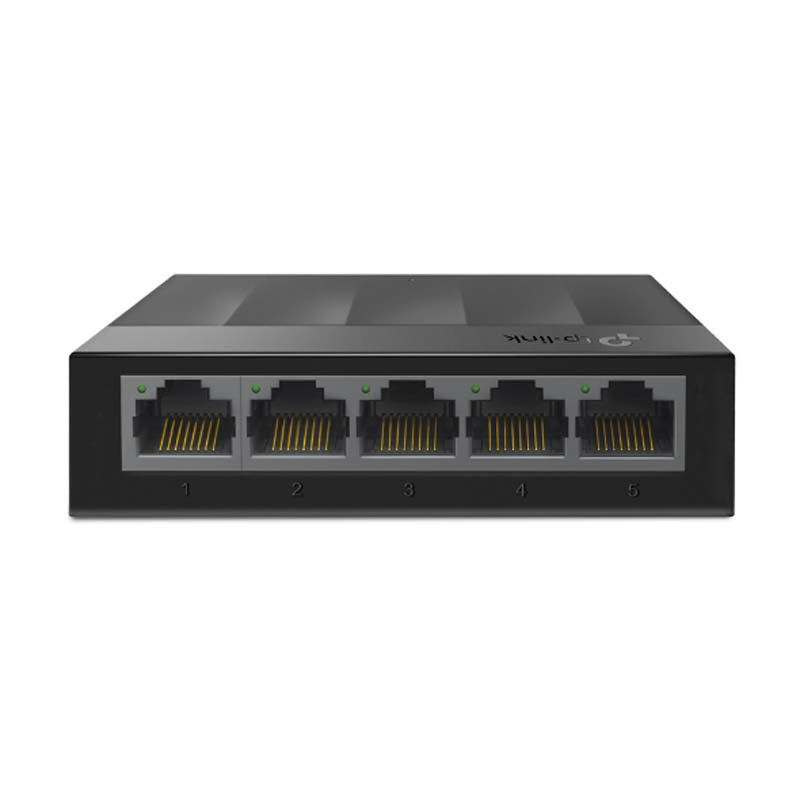 TP-Link LiteWave 5 Port Gigabit Desktop Switch - Black - Black