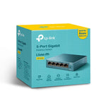 TP-Link LiteWave 5 Port Gigabit Desktop Switch - Grey - Grey
