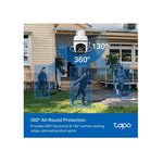 TP-Link Tapo C510W 2K Outdoor Pan / Tilt Security WiFi Camera - White
