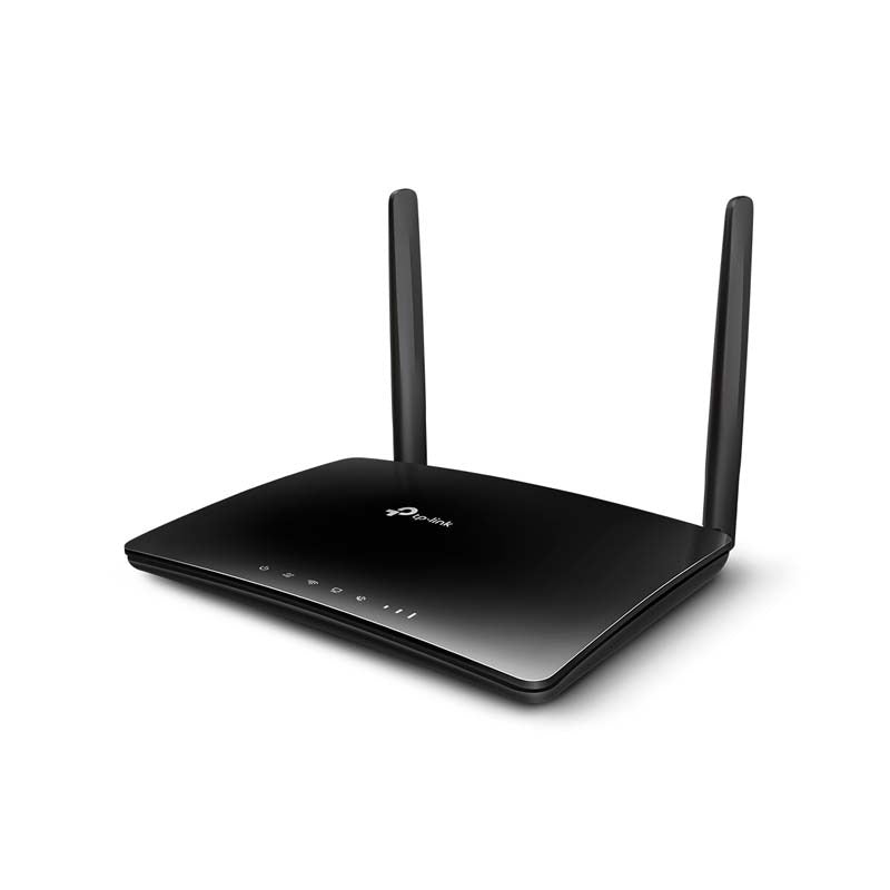 TP-Link TL-MR6500V 300Mbps Wireless N 4G LTE Router + Voip - Black