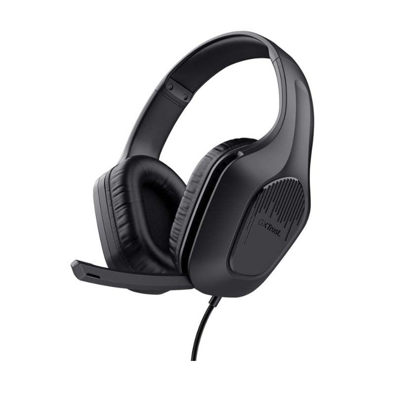 Trust GXT415 Zirox Wired Gaming Headset - Black