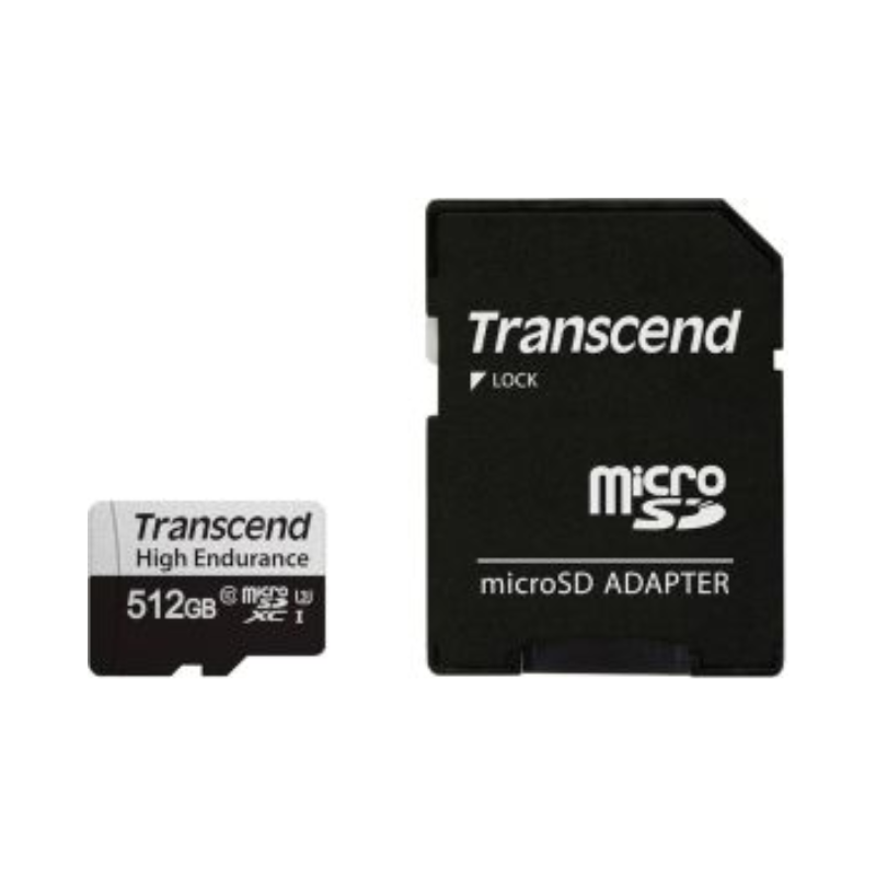 Transcend 512GB MicroSDXC Class 10 SD Card