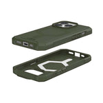 UAG Apple iPhone 15 Pro Essential Armor Magsafe FE Case - Olive - Green