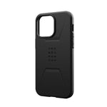 UAG Apple iPhone 15 Pro Max Civilian Magsafe FE Case - Black - Black