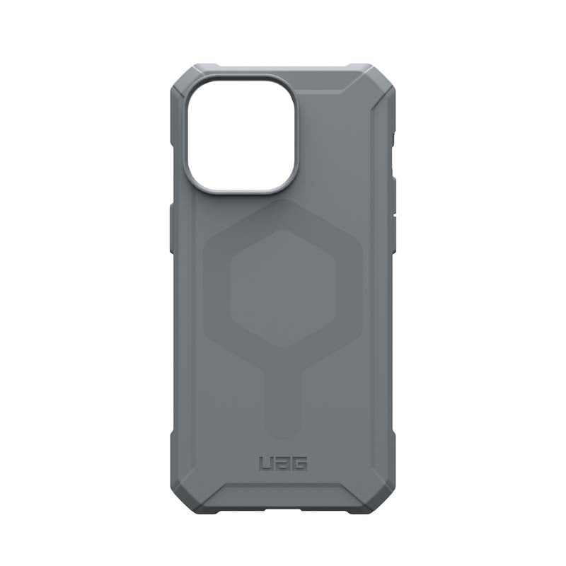 UAG Apple iPhone 15 Pro Max Essential Armor Magsafe FE Case - Silver - Silver