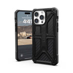 UAG Apple iPhone 15 Pro Max Monarch Case - Carbon Fiber - Black