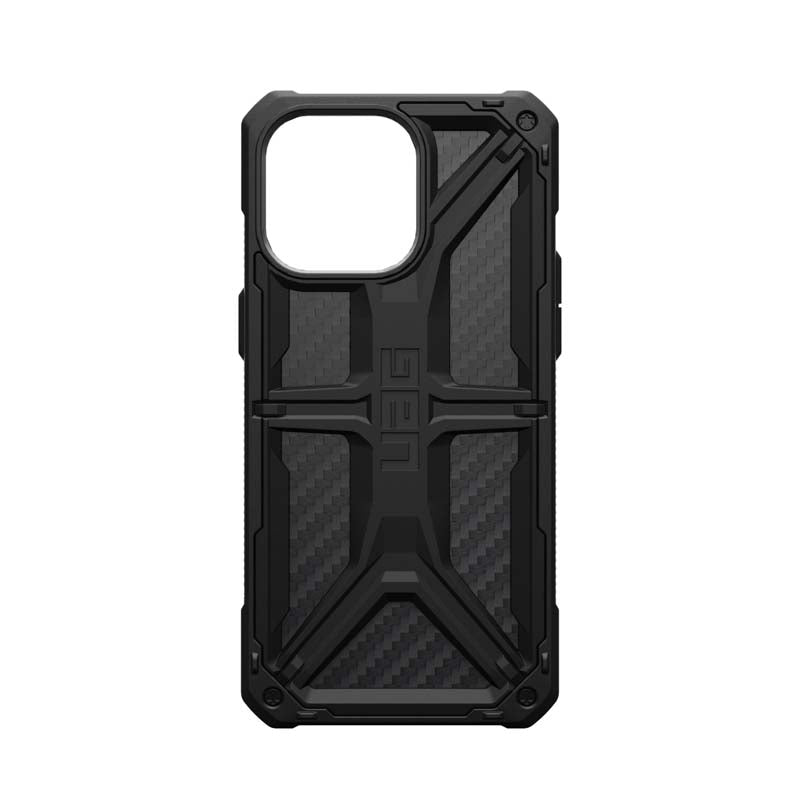 UAG Apple iPhone 15 Pro Max Monarch Case - Carbon Fiber - Black