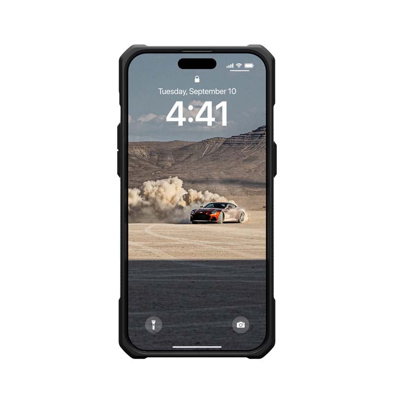 UAG Apple iPhone 15 Pro Max Monarch Case - Carbon Fiber - Black