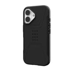 UAG Apple iPhone 16 Civilian MagSafe Case - Black - Black