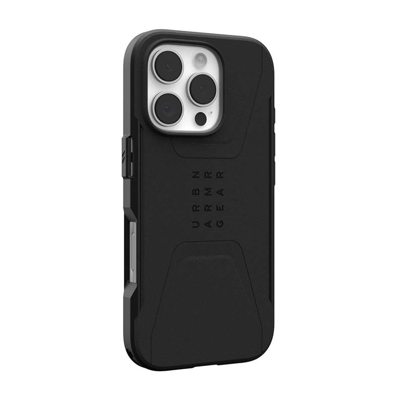 UAG Apple iPhone 16 Pro Civilian MagSafe Case - Black - Black