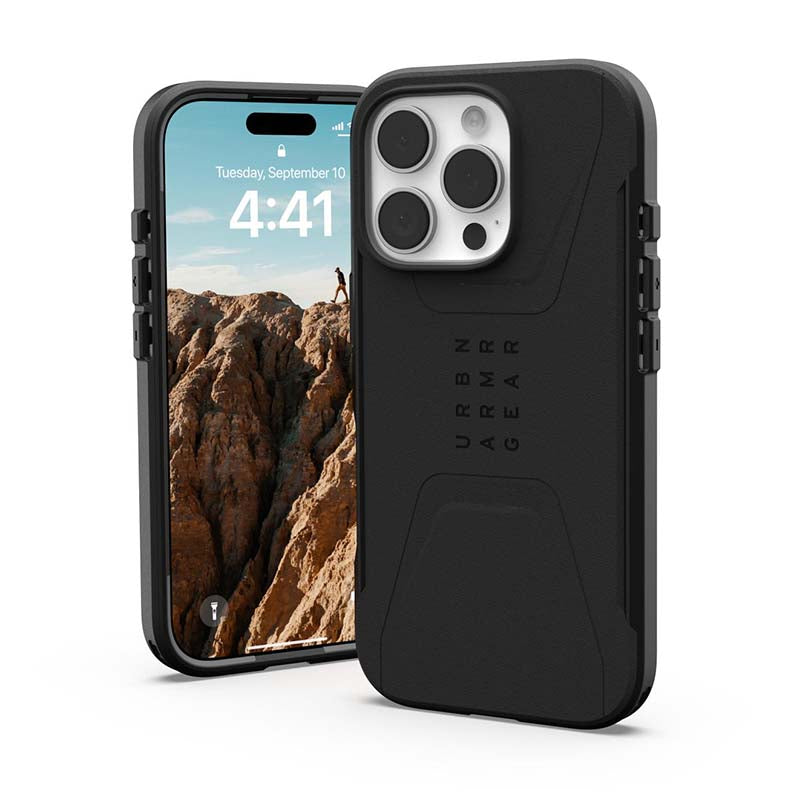 UAG Apple iPhone 16 Pro Civilian MagSafe Case - Black - Black