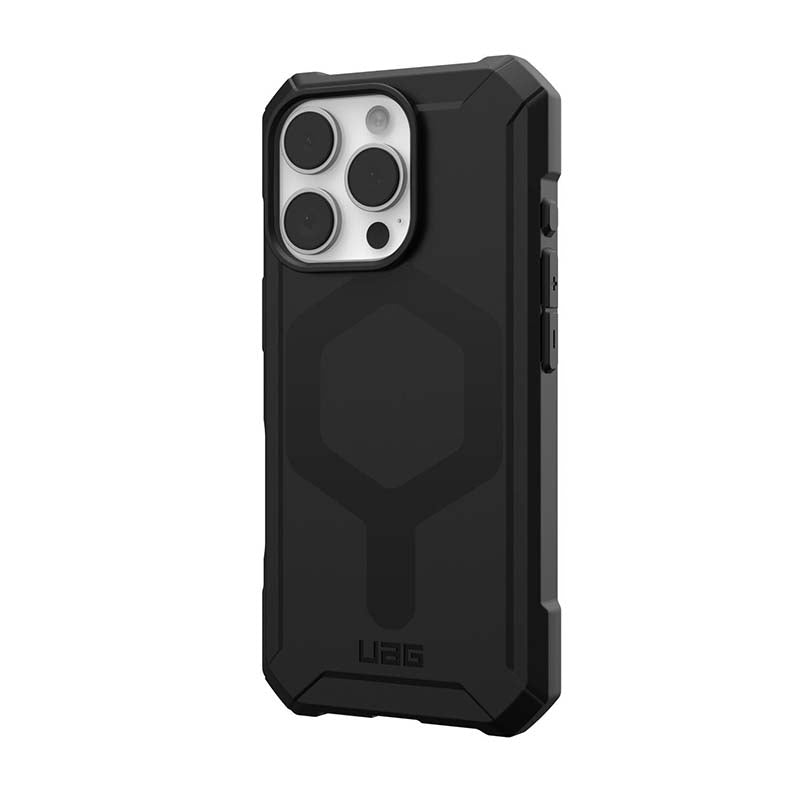 UAG Apple iPhone 16 Pro Essential Armor MagSafe Case - Black - Black