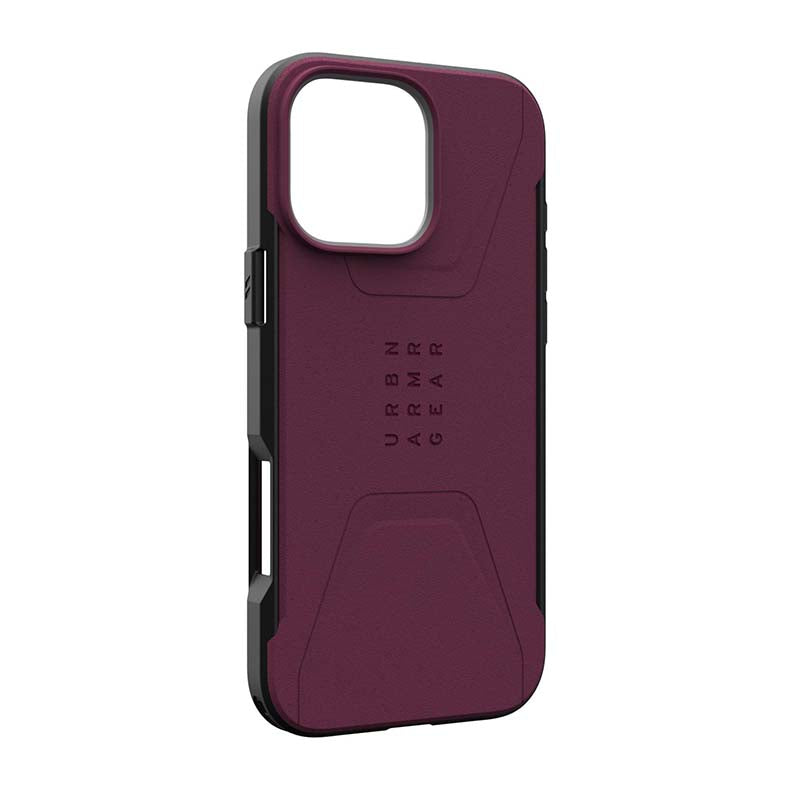 UAG Apple iPhone 16 Pro Max Civilian Magsafe Case - Bordeaux - Purple