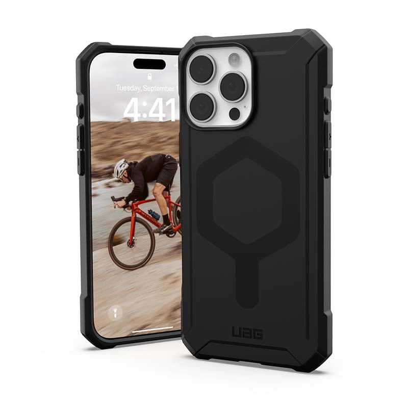 UAG Apple iPhone 16 Pro Max Essential Armor MagSafe Case - Black - Black