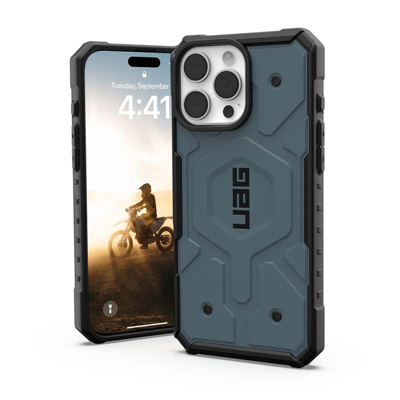 UAG Apple iPhone 16 Pro Max Pathfinder Magsafe Case - Blue - Blue