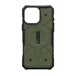 UAG Apple iPhone 16 Pro Max Pathfinder Magsafe Case - Olive Drab - Black / Green