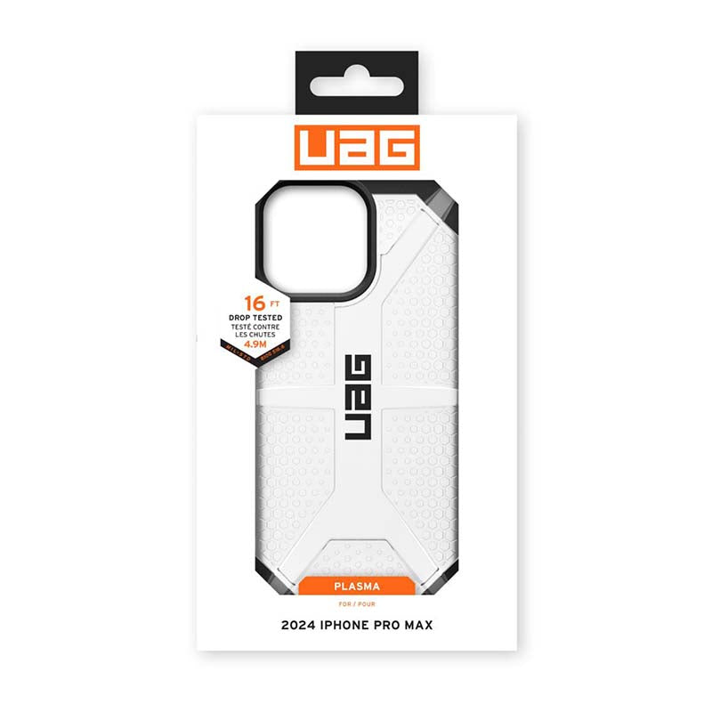 UAG Apple iPhone 16 Pro Max Plasma Case - Ice - Clear