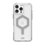 UAG Apple iPhone 16 Pro Max Plyo MagSafe Case - Ice / Silver - Clear / Silver