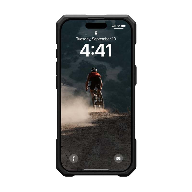 UAG Apple iPhone 16 Pro Monarch Case - Carbon Fibre - Black