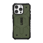 UAG Apple iPhone 16 Pro Pathfinder Magsafe Case - Olive Drab - Black/Green