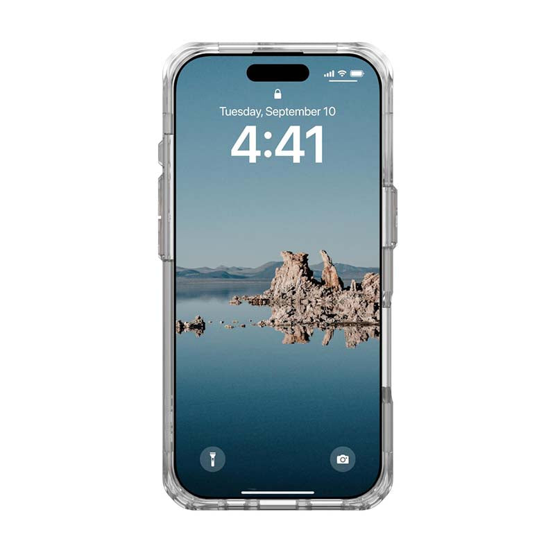 UAG Apple iPhone 16 Pro Plyo Magsafe Case - Ice / Rose Gold - Clear / Rose Gold