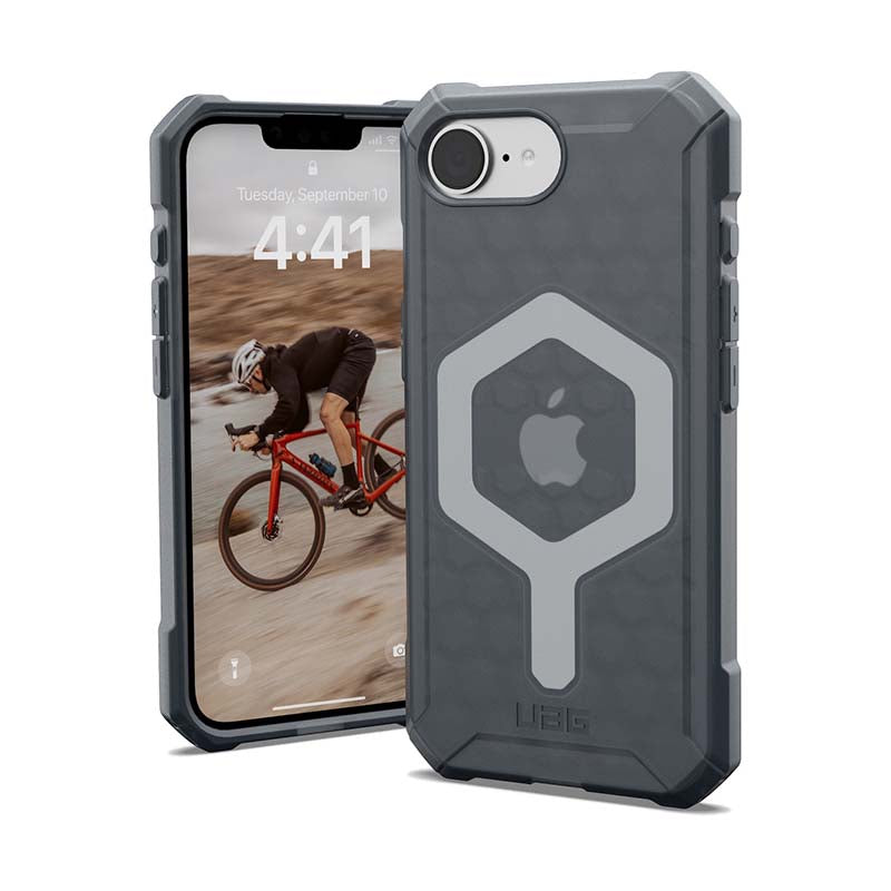 UAG Apple iPhone 16e Essential Armor MagSafe Case - Ash - Grey