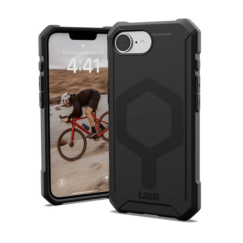 UAG Apple iPhone 16e Essential Armor MagSafe Case - Black - Black
