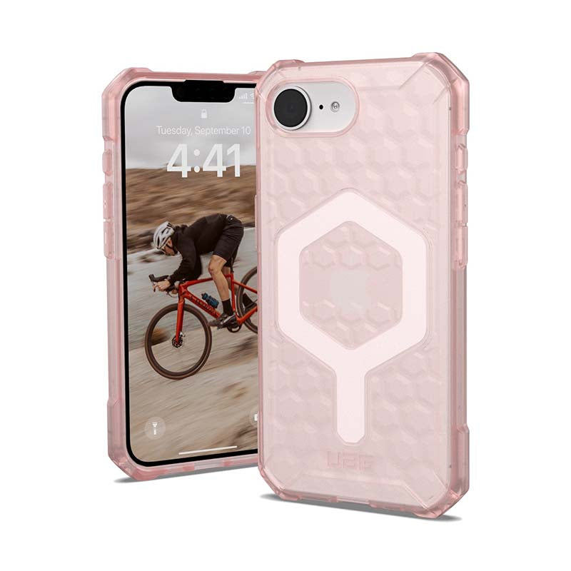 UAG Apple iPhone 16e Essential Armor MagSafe Case - Rose - Pink