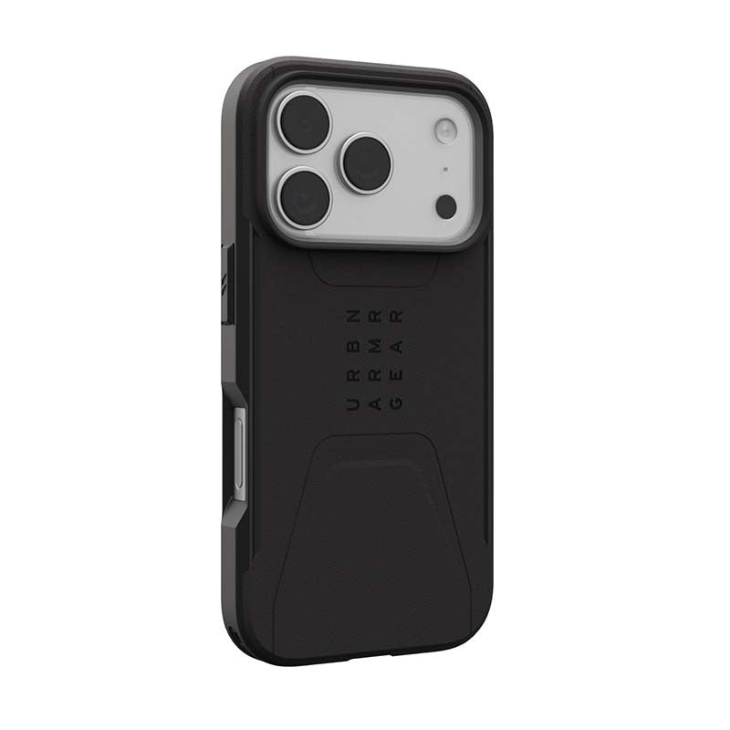 UAG Apple iPhone 17 Pro Civilian Magsafe Case - Black - Black