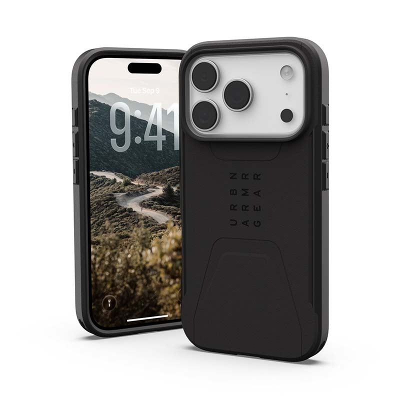 UAG Apple iPhone 17 Pro Civilian Magsafe Case - Black - Black