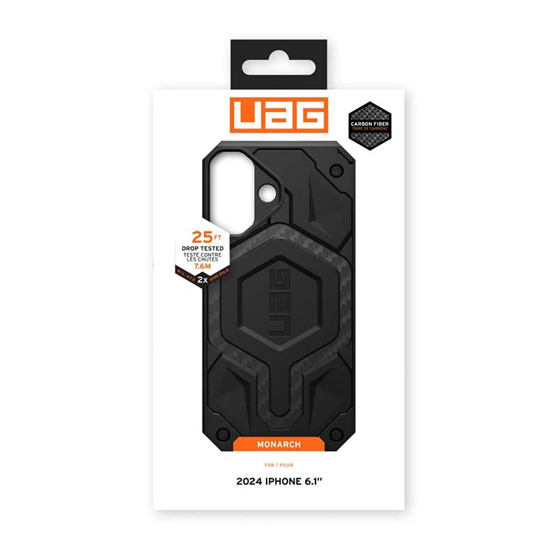 UAG Apple iPhone 16 Monarch Case - Black