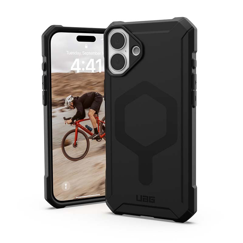 UAG Apple iPhone 16 Plus Essential Armor Magsafe Case - Black